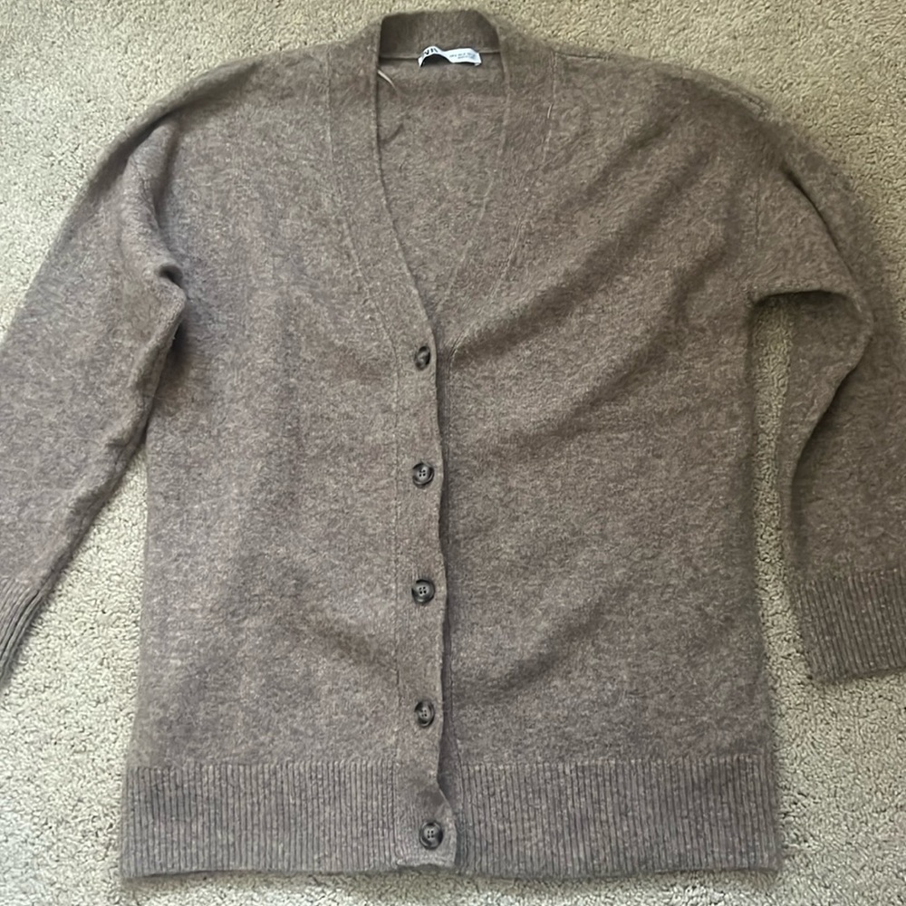 Zara Long Sweater Cardigan - purchased in Europe
